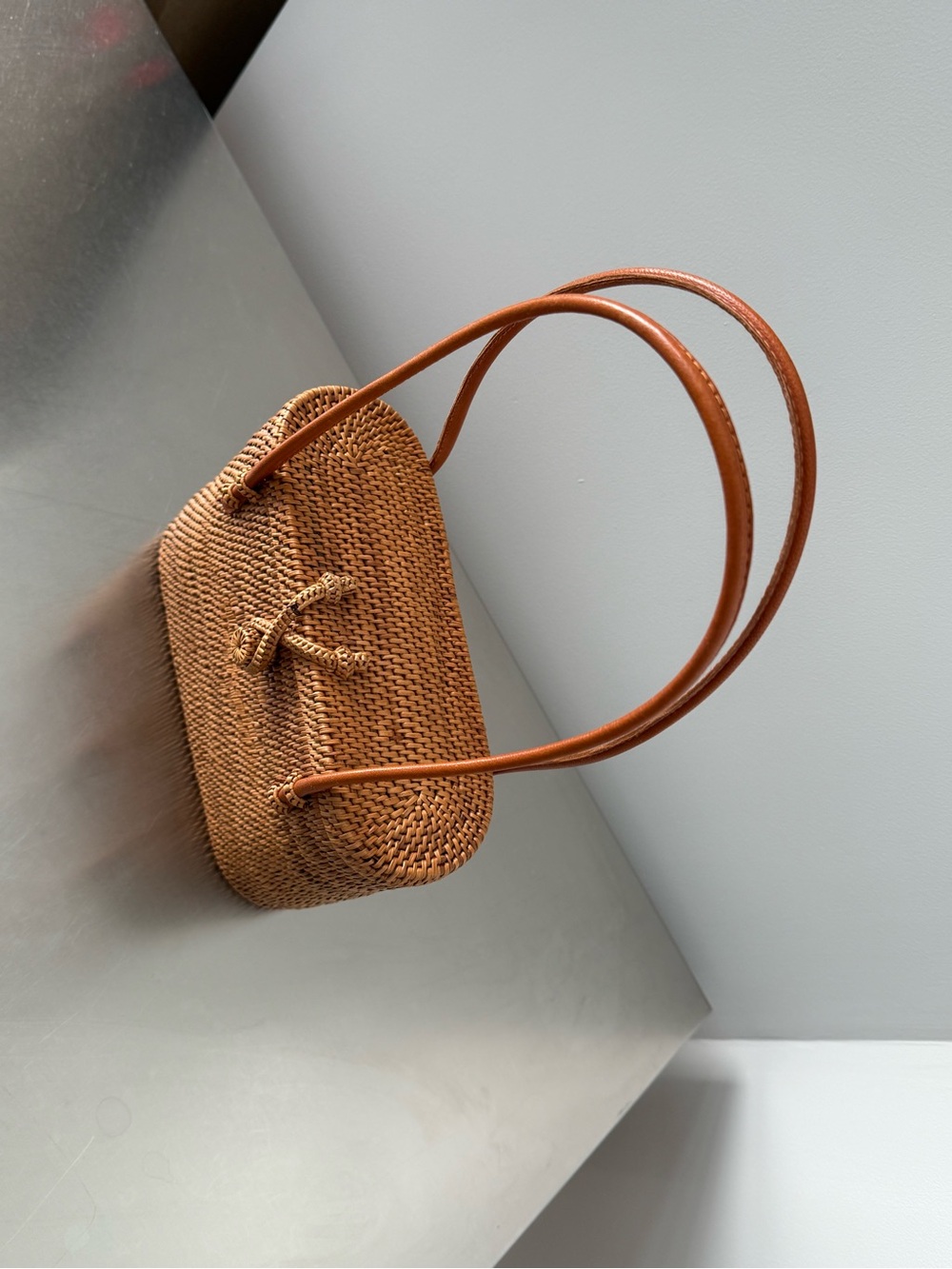 Handmade Bali Rattan Bag - Picture 4 of 5